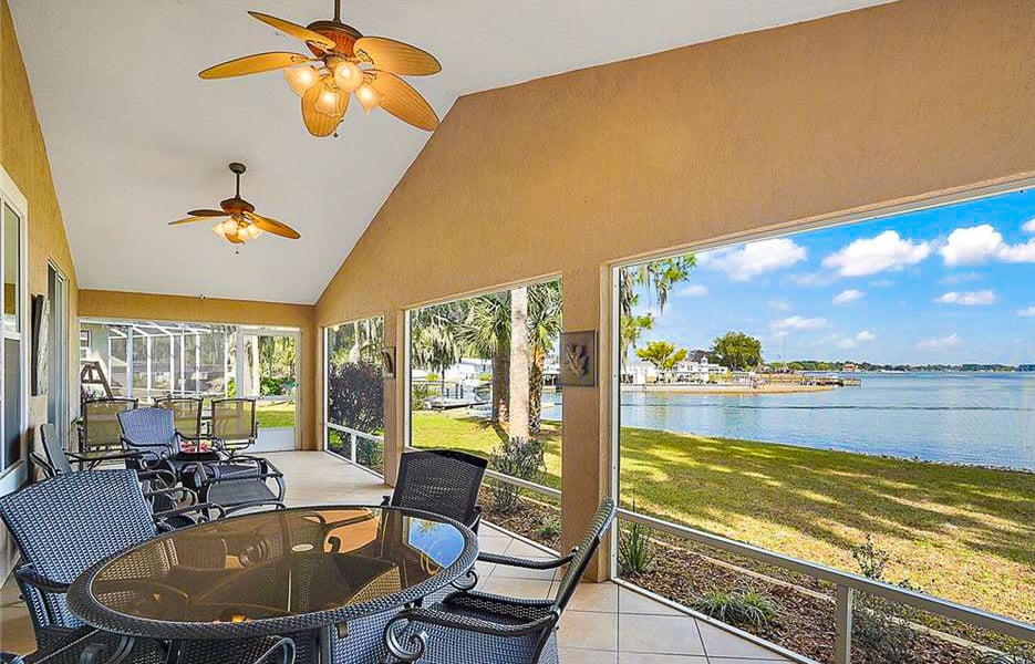 Lakefront Home for Sale in Tavares, FL Located On Beautiful Lake Dora